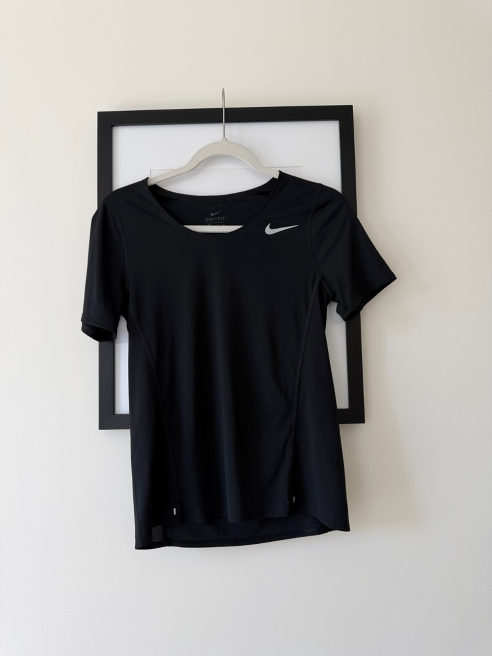 Nike Black Short Sleeve Dri-FIT Athletic Tee